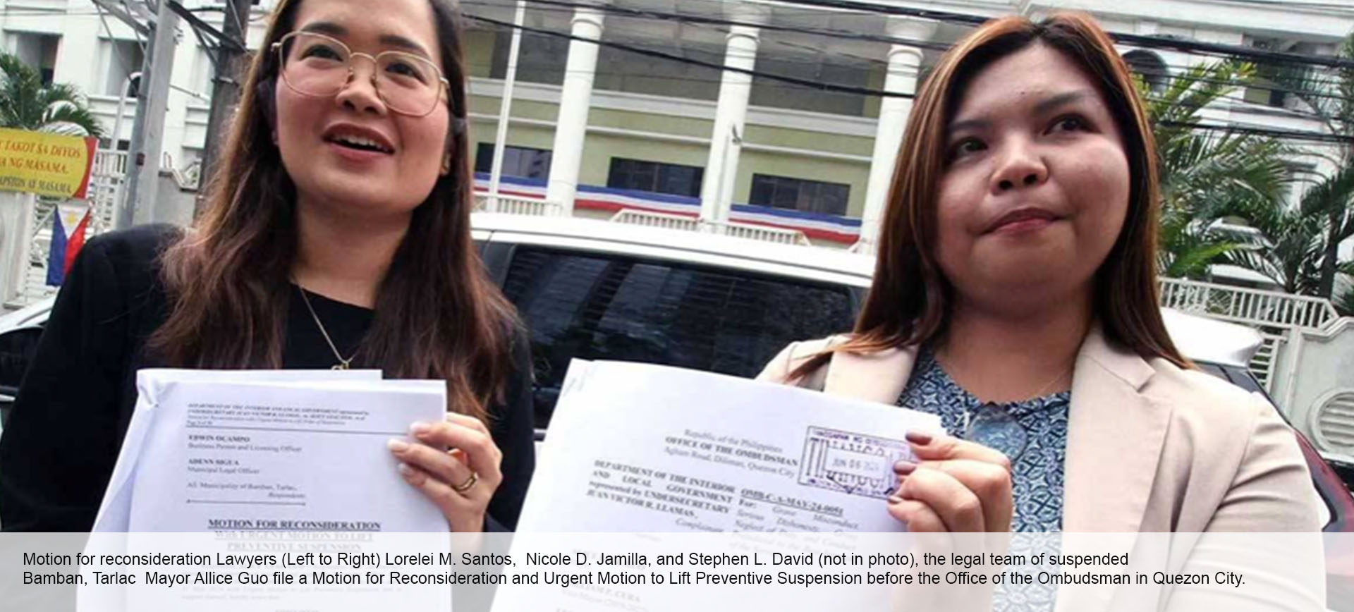 Mayor Guo umapela sa Ombudsman na bawiin ang suspension order, mga paratang walang basehan