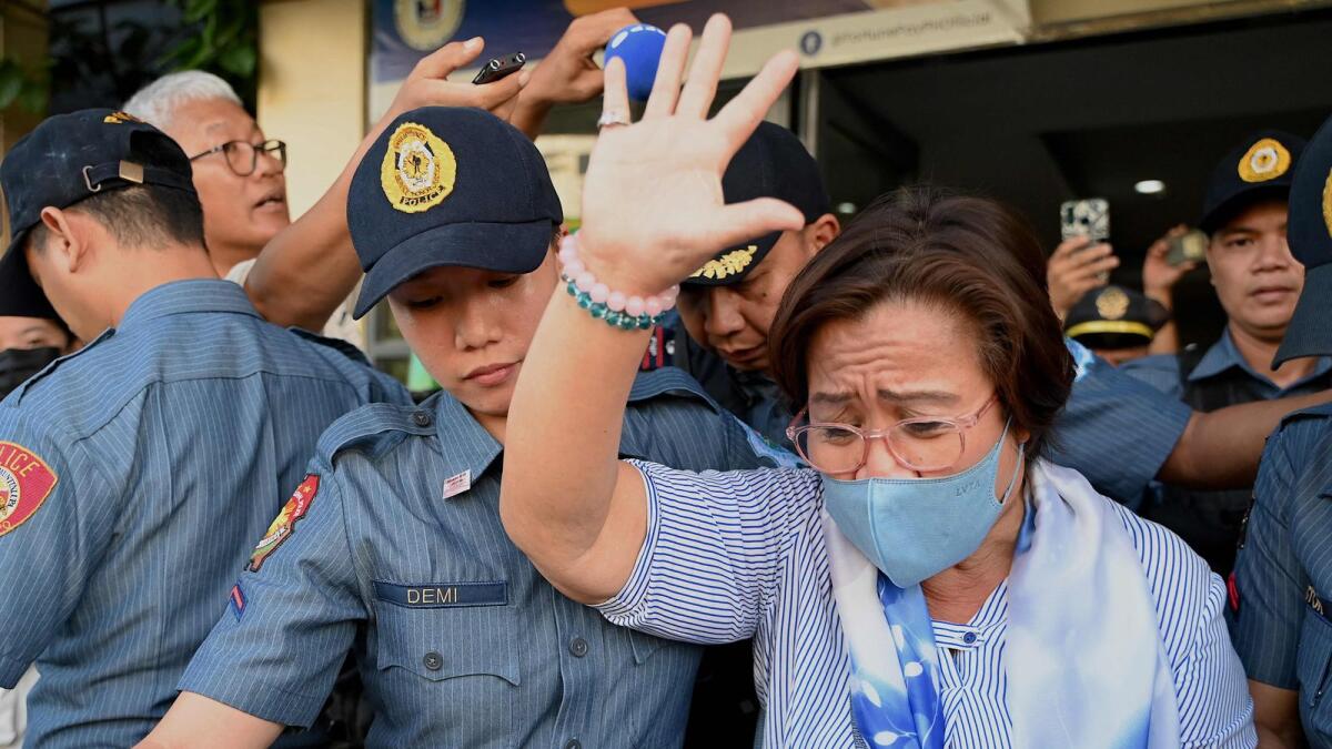 Delima Cleared of All Drug Cases